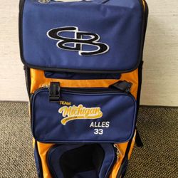 MZK Embroidery Specialties - Softball bag embroidery
