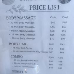 Sunflower Massage