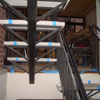 Gateway Iron Works - CUSTOM IRON FLOATING STAIRS, MANHATTAN NY - Fences & Gates Near Me - Ridgewood, New York Gateway Iron Works - CUSTOM IRON FLOATING STAIRS, MANHATTAN NY - Fences & Gates Near Me - Ridgewood, New York