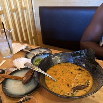 Yoshi Ramen - This is the Takasu Ramen and as you can see, it's gone so was the rest of the food lol - Ramen Near Me - Tega Cay, South Carolina Yoshi Ramen - This is the Takasu Ramen and as you can see, it's gone so was the rest of the food lol - Ramen Near Me - Tega Cay, South Carolina