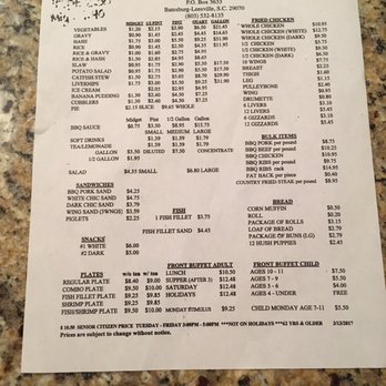Shealy's Bar-B-Que House - Barbeque Near Me - Leesville, South Carolina