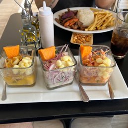 Tricolor ceviche Tricolor ceviche