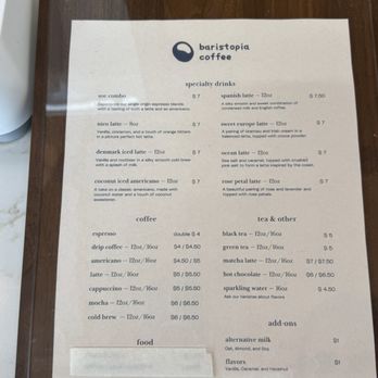 Baristopia coffee - Menu - Coffee Roasteries Near Me - Beaverton, Oregon Baristopia coffee - Menu - Coffee Roasteries Near Me - Beaverton, Oregon