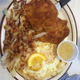 Pork Chops & Eggs Breakfast Combo