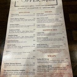 Copper Mill - Menu