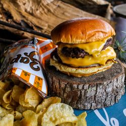 Bowline Takeaway & Bar - Bowline Takeaway & Bar Double Cheeseburger