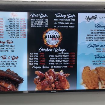 Wilma's Famous BBQ - Updated menu 7/29/18 - Barbeque Near Me - Dolton, Illinois Wilma's Famous BBQ - Updated menu 7/29/18 - Barbeque Near Me - Dolton, Illinois