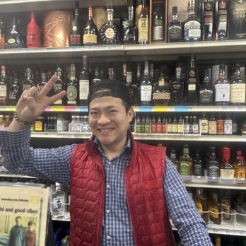 Jackey Chen Liquor Store - The man himself! - Beer, Wine & Spirits Near Me - Miller Place, New York