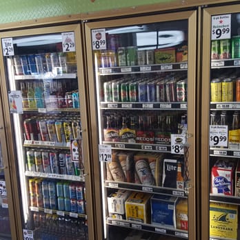 A1A Beverages - a refrigerated refrigerator in a grocery store - Convenience Stores Near Me - Flagler Beach, Florida