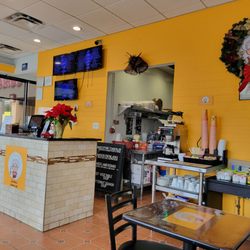 Grandma's Famous Cafe - Simple, clean, and a warm vibe with a touch of Seasonal decor