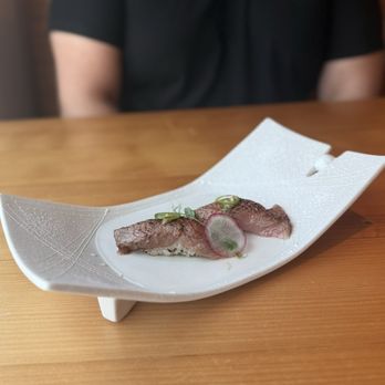 MF Sushi - A5 Wagyu Beef Nigiri - Sushi Bars Near Me - Houston, Texas MF Sushi - A5 Wagyu Beef Nigiri - Sushi Bars Near Me - Houston, Texas
