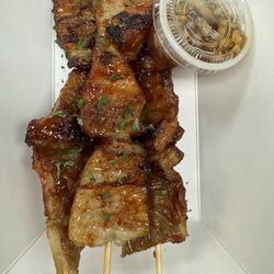 Dollar Hits Filipino Grill - Pork Isaw @ Dollar Hits Filipino Grill (Takeout)
