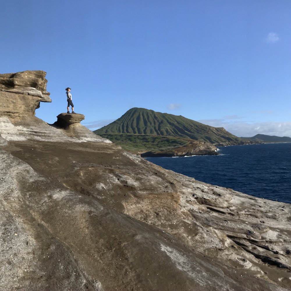 Found this little ledge by leaving the main trail.  So many things to see on this hillside