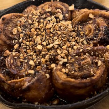 Batch Local Kitchen - Cast Iron Pecan Cinnamon Rolls - Cocktail Bars Near Me - West Palm Beach, Florida Batch Local Kitchen - Cast Iron Pecan Cinnamon Rolls - Cocktail Bars Near Me - West Palm Beach, Florida
