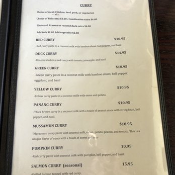 Sala Thai - Curry - Thai Near Me - Fremont, California