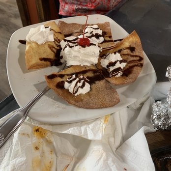 Casa Carrion - Sopapillas! Order the chocolate syrup on the side if anything, it ruins the entire dish. Good by itself! - Mexican Near Me - Lyman, South Carolina