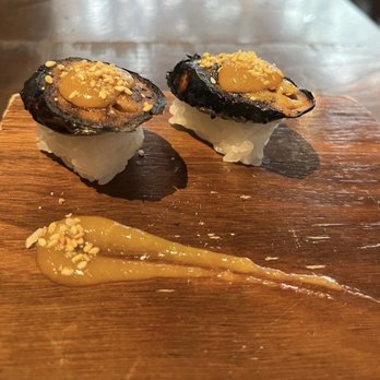 Uchi Denver - Eggplant nigiri! - Japanese Near Me - Denver, Colorado