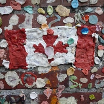 The Gum Wall - Oh Canada... - Local Flavor Near Me - Seattle, Washington