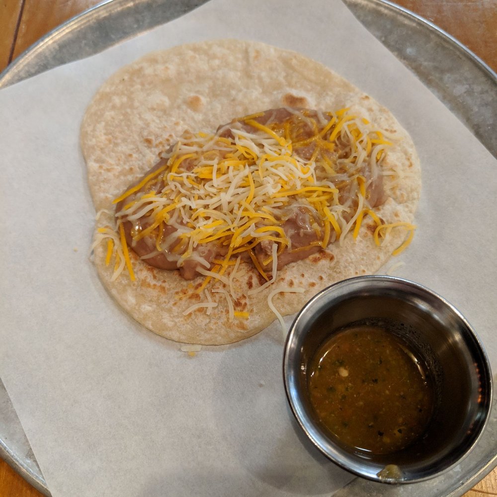 Tempo Nashville - Bean and cheese taco with salsa - Tex-Mex Near Me - Nashville, Tennessee Tempo Nashville - Bean and cheese taco with salsa - Tex-Mex Near Me - Nashville, Tennessee
