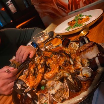 El Five - Seafood Paella - Tapas/Small Plates Near Me - Denver, Colorado El Five - Seafood Paella - Tapas/Small Plates Near Me - Denver, Colorado