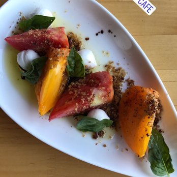 Watershed Cafe - Caprese with fresh tomatoes! - New American Near Me - Leavenworth, Washington Watershed Cafe - Caprese with fresh tomatoes! - New American Near Me - Leavenworth, Washington