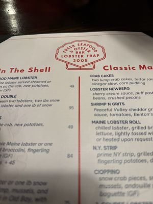 Menu photo 1 The Lobster Trap Asheville, NC Menu photo 1 The Lobster Trap Asheville, NC