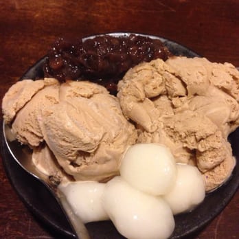 Ichiriki - Kona Coffee ice cream with mochi and azuki beans. #todiefor - Japanese Near Me - Honolulu, Hawaii Ichiriki - Kona Coffee ice cream with mochi and azuki beans. #todiefor - Japanese Near Me - Honolulu, Hawaii