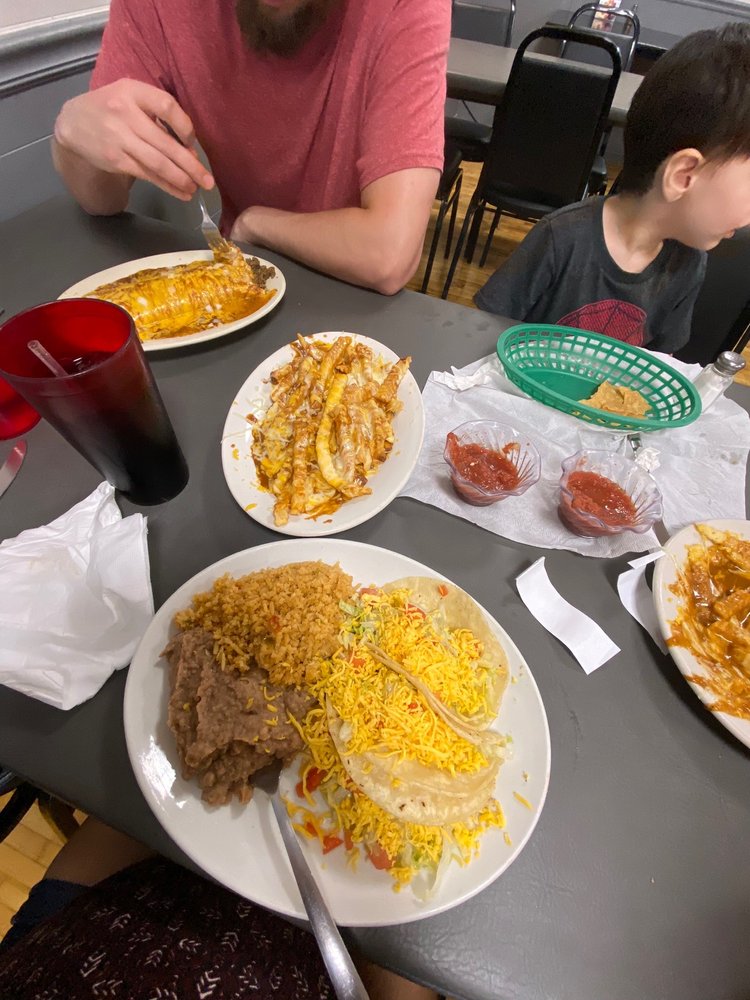 Food from Lopez Taco House