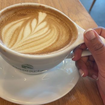 Qamaria Coffee - Pistachio Latte - Coffee & Tea Near Me - Fullerton, California Qamaria Coffee - Pistachio Latte - Coffee & Tea Near Me - Fullerton, California