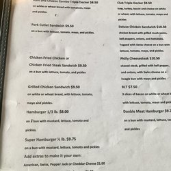 Village Kitchen - MENUS