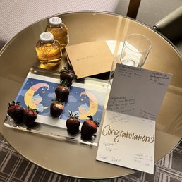 A personalized gift to my wife and I during our babymoon at the Four Seasons A personalized gift to my wife and I during our babymoon at the Four Seasons