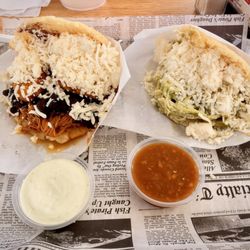 Arepas Street - Pabellon & Avocado Chicken Arepas