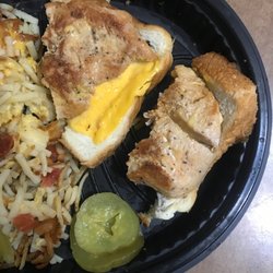 Waffle House - Had to throw half my sandwich away because it was soggy as hell absolutely disgusting!