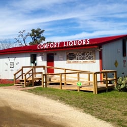 Comfort Liquors - Conveniently located at the corner of Hwy 87 and Altgelt, across from Dollar General in Comfort