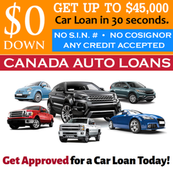 Canada Auto Loan - Canada Car Loans