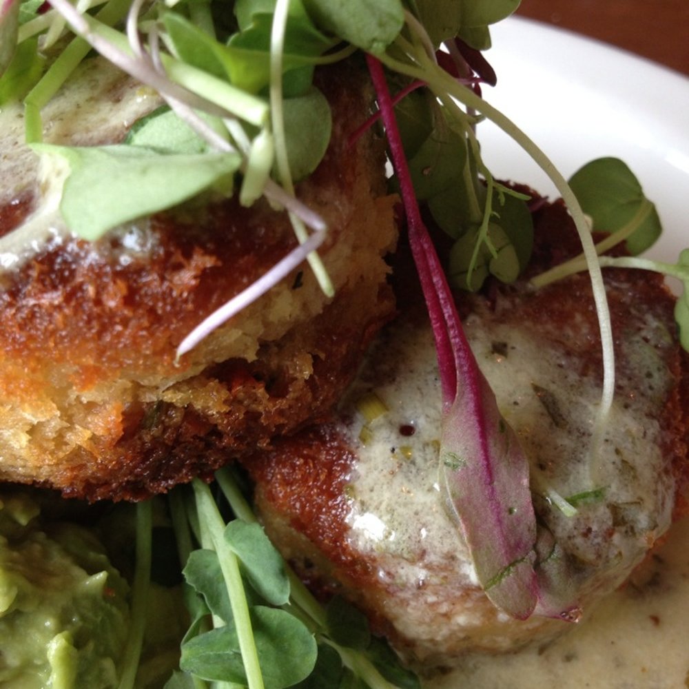 Pane Rustica - Crab cake small plate chock full of crab! - Italian Near Me - Tampa, Florida Pane Rustica - Crab cake small plate chock full of crab! - Italian Near Me - Tampa, Florida