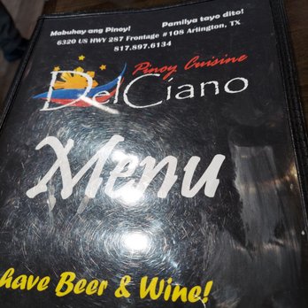 DelCiano Pinoy Cuisine - Filipino Near Me - Arlington, Texas DelCiano Pinoy Cuisine - Filipino Near Me - Arlington, Texas