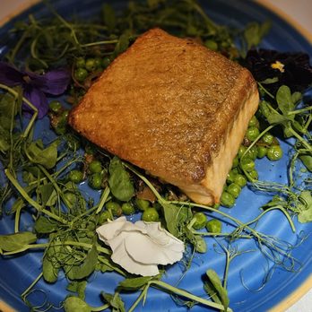 The Little Door - Seared Salmon - French Near Me - Los Angeles, California The Little Door - Seared Salmon - French Near Me - Los Angeles, California