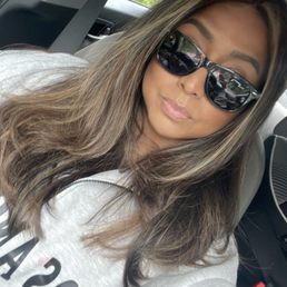 Balayage, haircut and blowout. Balayage, haircut and blowout.