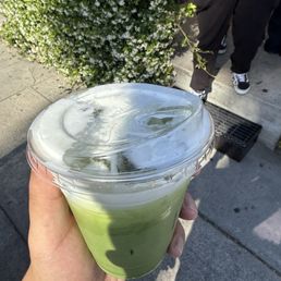 Iced Matcha Latte Iced Matcha Latte