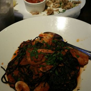 Yard House - Shrimp & Scallops Diablo tasty - New American Near Me - Carlsbad, California