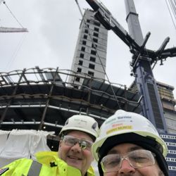 The Ohio State University Wexner Medical Center - Tower crane tear down