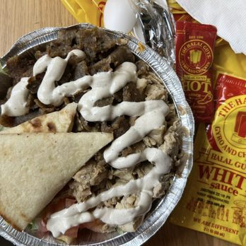 The Halal Guys - Small Platter- Beef Gyro and Chicken - Middle Eastern Near Me - Santa Clara, California The Halal Guys - Small Platter- Beef Gyro and Chicken - Middle Eastern Near Me - Santa Clara, California