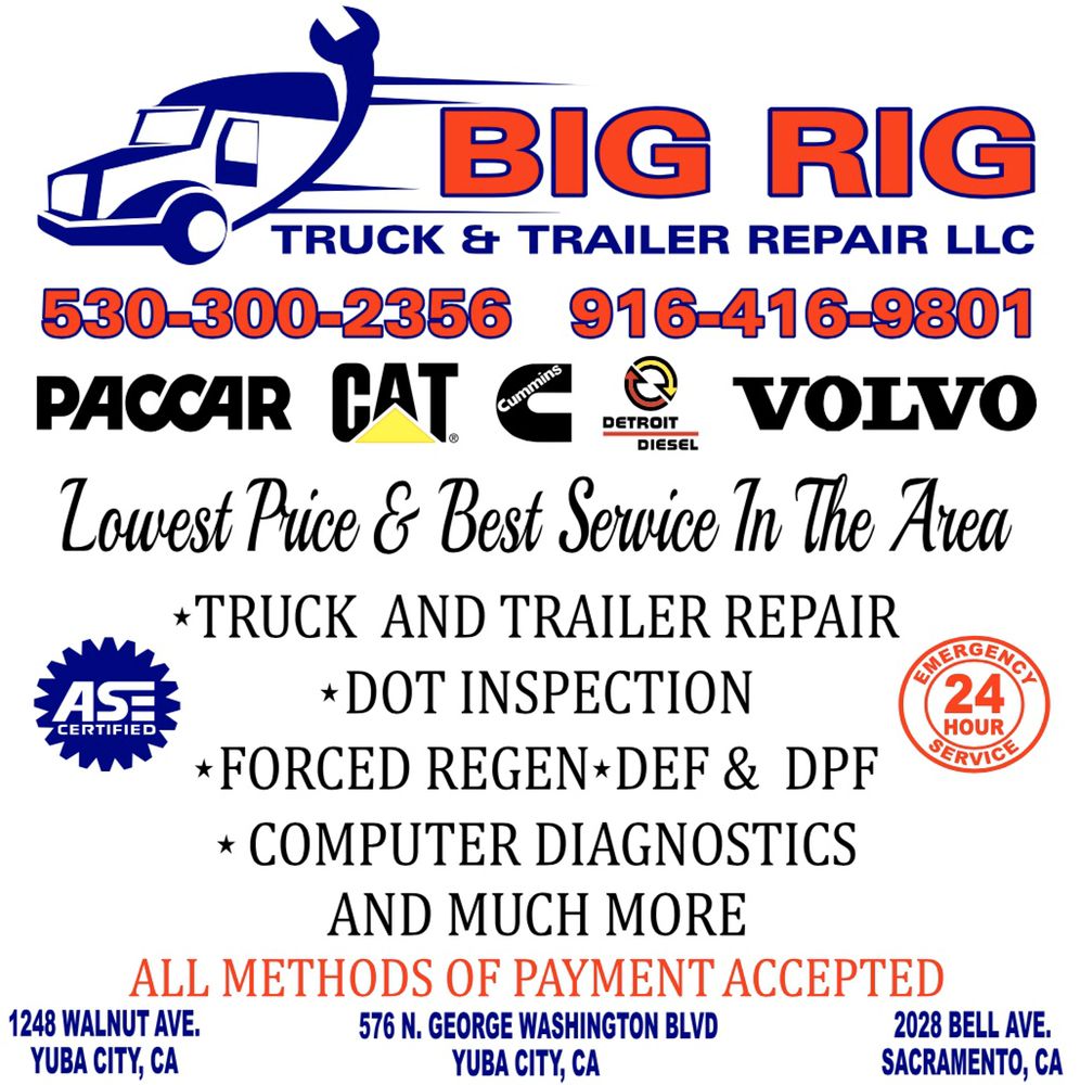 BIG RIG TRUCK AND TRAILER REPAIR Updated October 2024 1248 Walnut