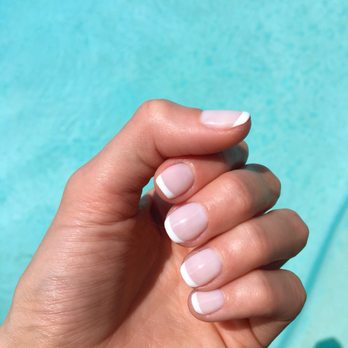 MD Beyond Polish - gel french mani on natural nails. - Nail Salons Near Me - Lodi, California