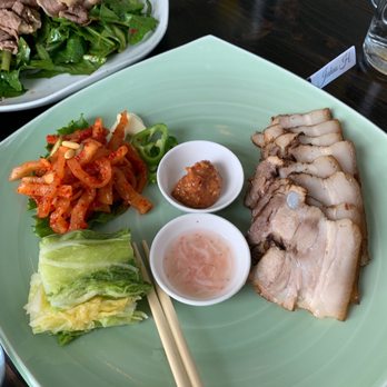 Madang Restaurant & Cafe - Pork - Korean Near Me - Englewood Cliffs, New Jersey Madang Restaurant & Cafe - Pork - Korean Near Me - Englewood Cliffs, New Jersey