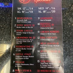 New York New York Pizza - Wesley Chapel - Menu