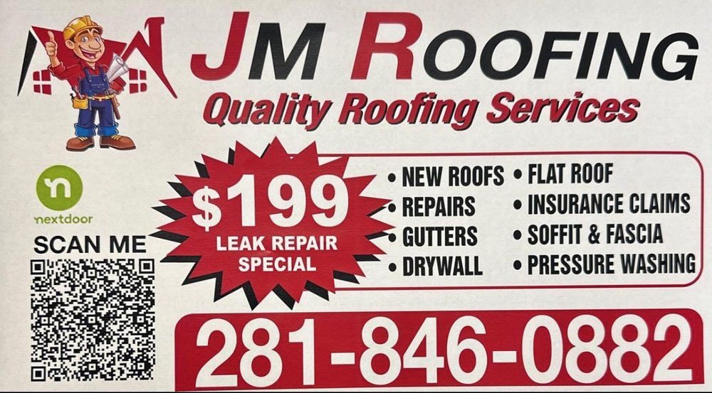 Slide of JM Roofing