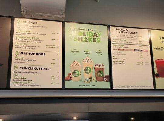 Menu photo 3 Shake Shack International Plaza Tampa, FL