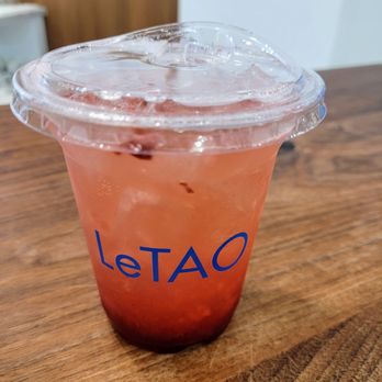 LeTAO - Strawberry Sparkling Water - Themed Cafes Near Me - Bellevue, Washington LeTAO - Strawberry Sparkling Water - Themed Cafes Near Me - Bellevue, Washington